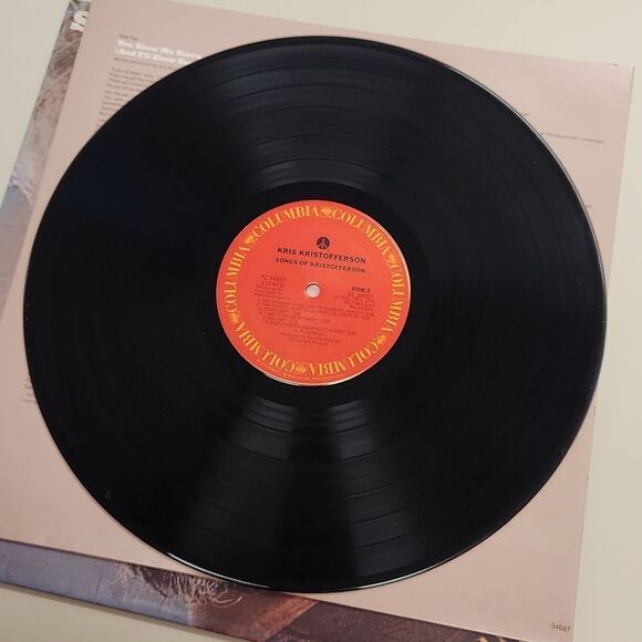 Songs of Kristofferson 1977 Vinyl Record Album - Picture 9 of 11